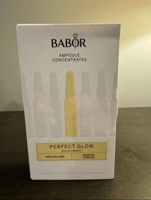 Babor Perfect Glow Ampoules 7 x 2 ml Each Full Size NIB Sealed - Image 1 of 4