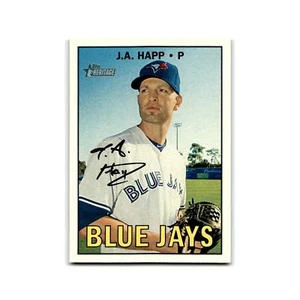 J.A. Happ 2016 Topps Heritage #586 Toronto Blue Jays Baseball Card NM - Picture 1 of 3