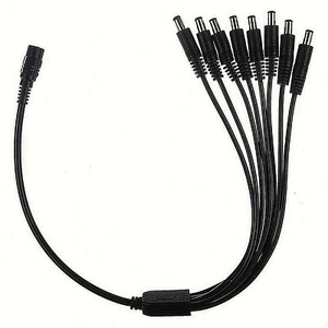 SPLITTER ALIMENTAZIONE 8 USCITE VIE TELECAMERE CCTV VIDEOSORVEGLIANZA 5,5X2,1 MM - Imagen 1 de 1