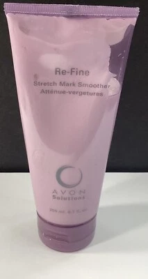 Avon Solutions Re-Fine Stretch Mark Smoother 6.7 Oz  200 ml New 2003 - Image 1 of 4