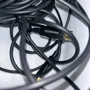 Fiber Optic HDMI Cable 4K 60Hz, Fiber HDMI Cable 2.0 (100 Feet) Read Description - Picture 1 of 12