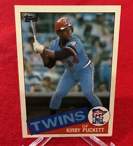 1985 Topps Kirby Puckett Rookie Baseball Card RC #536 Minnesota Twins 🔥🔥🔥