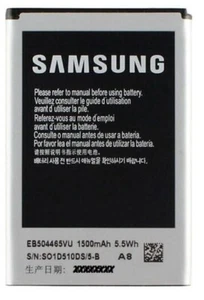 Original Samsung Galaxy Wave 2 Akku EB504465VU GT-8500 GT-8530 Galaxy Spica Accu - Bild 1 von 1