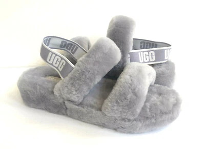 SANDALIA UGG PELUSA OH YEAH SLIDE AMATISTA SUAVE SLIP ON US 11 / EU 42 / UK 9 Foto 1 de 4
