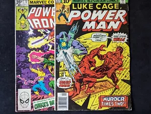 Luke Cage Power Man # 34 & 72 (Frank Miller Cover) Reader Copies Complete - Picture 1 of 13