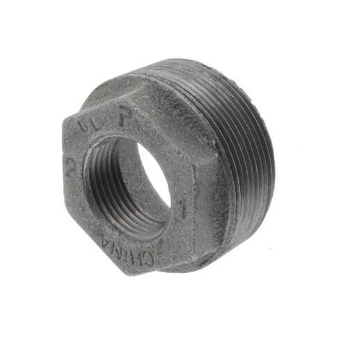 EVERFLOW 2" x 1" BLACK MALLEABLE IRON HEX BUSHING reducer reducing fitting pipe npt