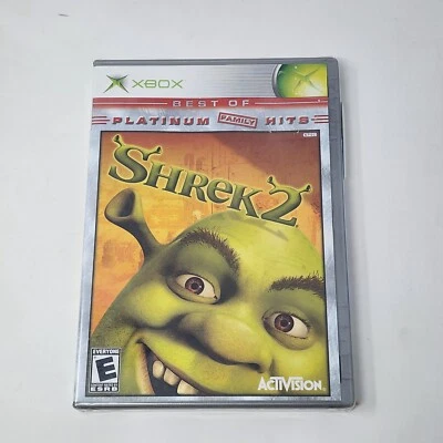 Shrek 2 (Xbox) Platinum Hits - BRAND NEW FACTORY SEALED - Image 1 of 4