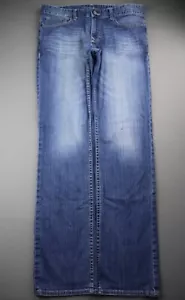 Men's Calvin Klein Jeans Slim Straight Stretch Med Wash 5 Pocket Size 34x34 - Picture 1 of 9