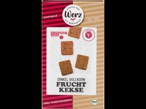 Naturkornmühle Werz 3x Frucht Kekse, Dinkel Vollkorn 125g - Bild 1 von 1