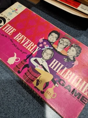 A3 The Beverly Hillbillies Board Game Complete w Substitute Pawn Boxed 1963 - Image 1 of 4