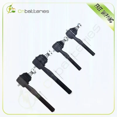 Left & Right Front Inner & Outer Tie Rod Links for 1997-2003 Ford F-150 4WD - Image 1 of 4