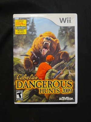 Nintendo Wii Cabelas Dangerous Hunts 2009 - Image 1 of 2