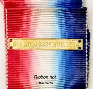 WW1 1914 Mons Star Medal Ribbon Clasp or Bar 5th Aug - 22nd Nov  First World War - Picture 1 of 1