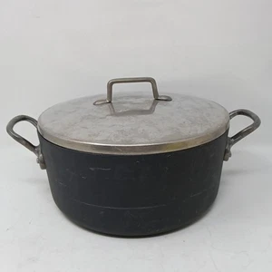 Tostador redondo Magnalite GHC de colección 5 cuartos de galón tapa olla horno holandés utensilios de cocina EE. UU. *LEER* - Imagen 1 de 24