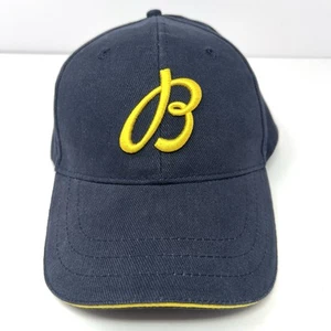 Relojes Breitling 1884 Promocionales B Logo Gorra Correa Sombrero Amarillo Azul Marino Nuevo sin Etiquetas - Imagen 1 de 7