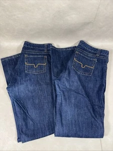 2 Paar Jeans 14/34 Kimes Ranch dunkelblau Denim - Bild 1 von 4