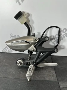 Triumph Street Triple 675 R 2015 Right Rearset Footrest Brake 2013-2016 16470m - Picture 1 of 21