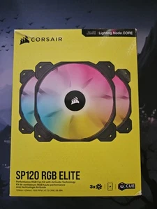 Corsair SP120 RGB Elite Performance 3er-Pack 120mm Lüfter Schwarz - Bild 1 von 2