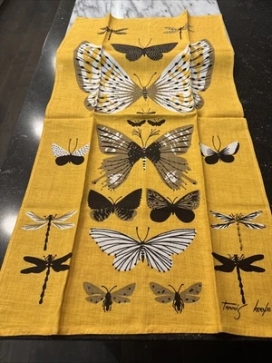 Vintage Butterfly’s Large And Small Tammis Keefe Midcentury Modern Tea Towel! - Image 1 of 4