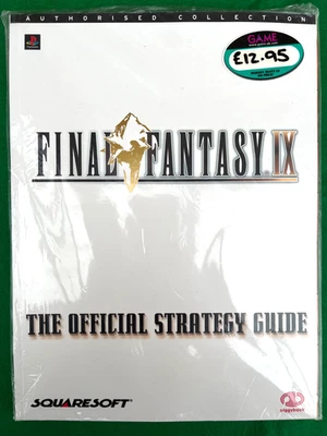 *NEW & SEALED* Final Fantasy 9 IX Official Strategy Guide PlayStation Piggyback - Image 1 of 3