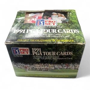 1991 PGA Tour Pro Set 36 Pack Box - Picture 1 of 2