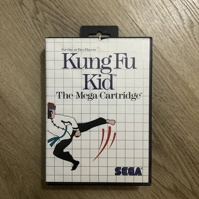 Vintage Kung Fu Kid Sega Master System Game Complete CIB 1987 Martial Arts Japan - Image 1 of 4
