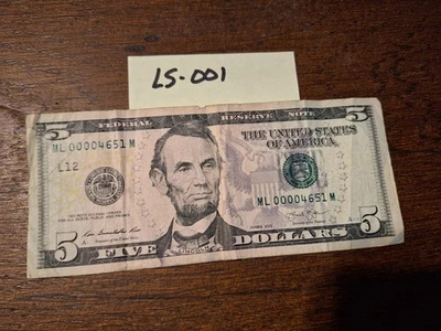 Fancy Very Low Serial Number 00004651 - Image 1 of 3