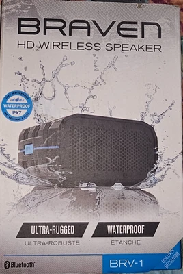 Braven HD Wireless Speaker Ultra Rugged Waterproof Bluetooth Power Bank - Image 1 of 4