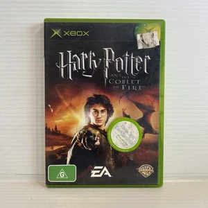 Harry Potter And The Goblet Of Fire XBOX Original Microsoft AUS PAL with Manual - Picture 1 of 3