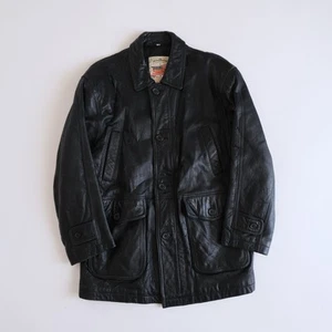 Vintage Sheep Leather Jacket Made In JAPAN - Picture 1 of 18