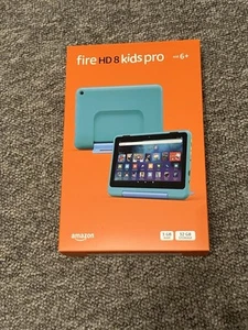 AMAZON FIRE HD 8 KIDS PRO 32GB - 3GB RAM HELLO TEAL (NEWEST GEN 2024) BRAND NEW - Picture 1 of 2
