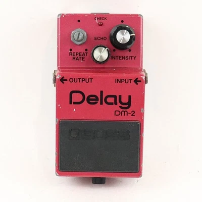 Used BOSS DM-2 Delay Guitar Effect Pedal MIJ 1983 Later Model Japan - Image 1 of 4