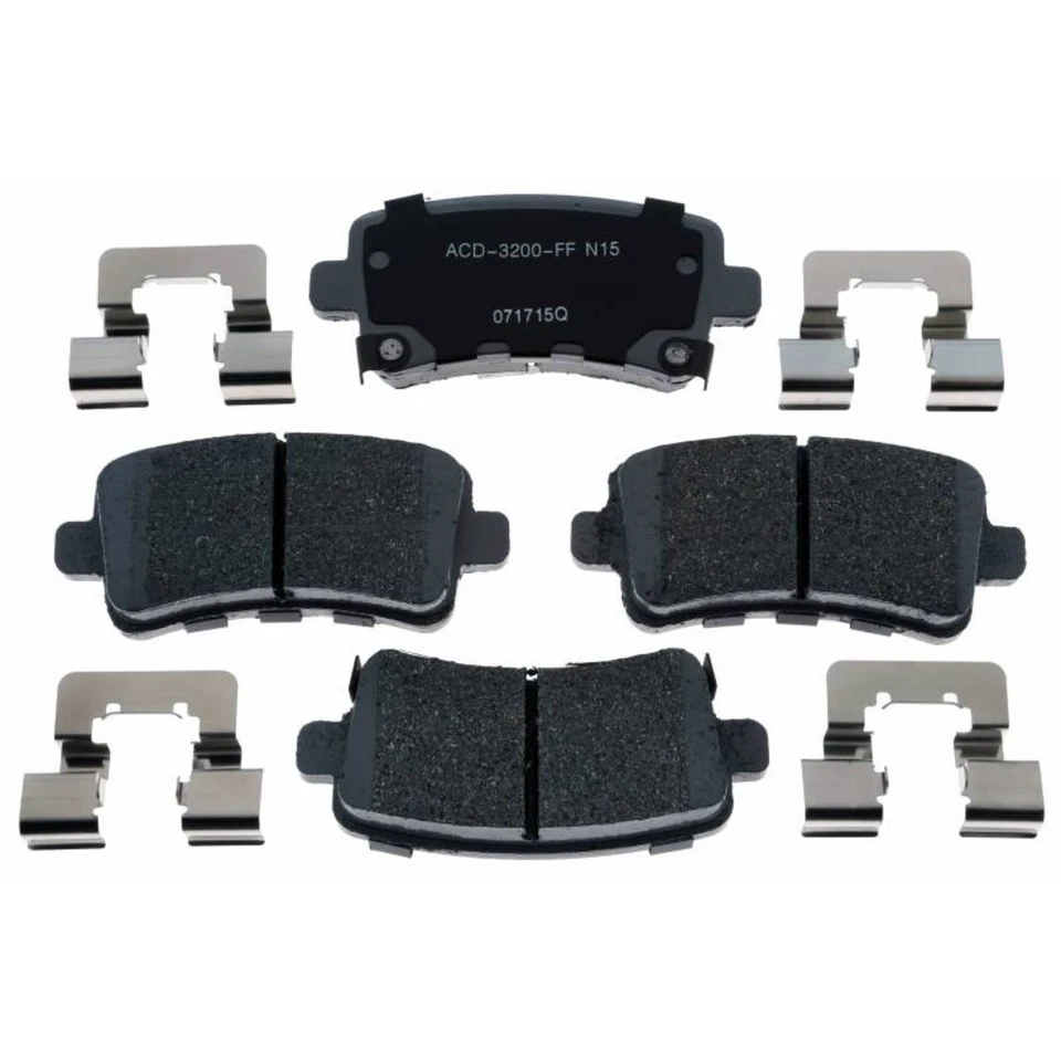 Juego de pastillas de freno traseras 14D1430ACHF1 AC Delco para Chevy Buick LaCrosse Foto 1 de 1