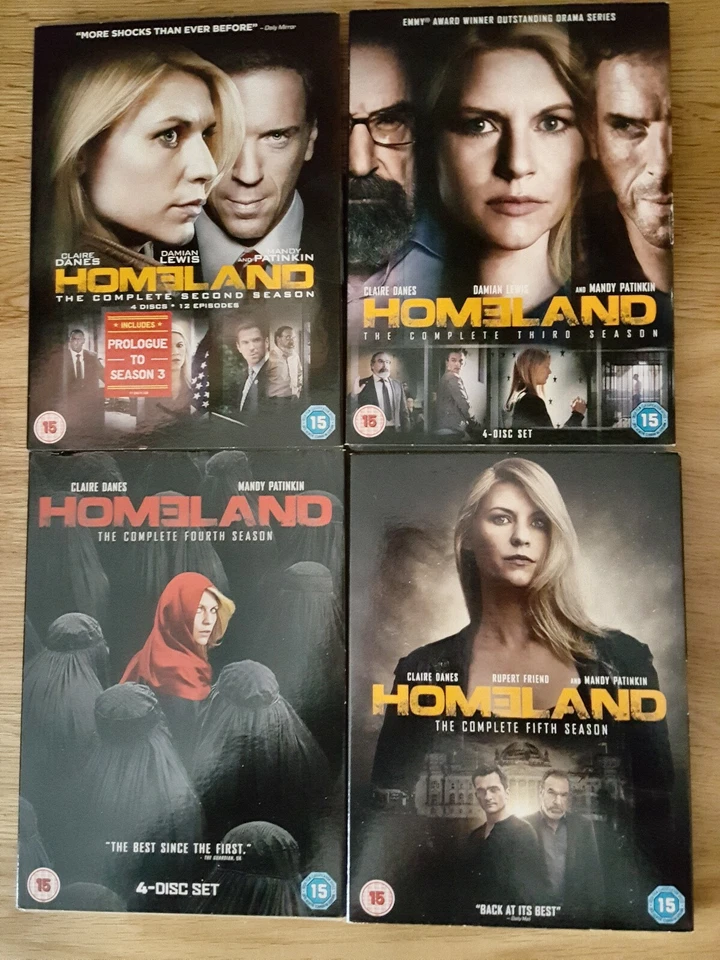 Homeland seasons 2,3,4 and 5 - Image 1 of 1