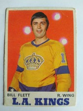 1970-71 OPC O-Pee-Chee #161 Bill Flett Los Angeles Kings - VG