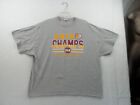 NBA Clevland Cavs 2016 NBA Champs 52 Year Drought is Over Mens Gray T Shirt 2XL
