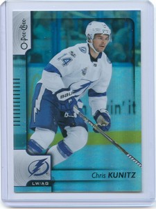 17/18 O-PEE-CHEE OPC RAINBOW #604 CHRIS KUNITZ LIGHTNING *53043