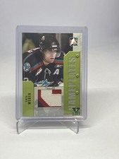 2005-06 In The Game Vault Shea Weber Vault Game Used Nameplates Patch #1/1 #/20