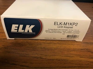 Nuevo - Teclado ELK -ELK-M1KP2 Teclado LCD de bajo perfil para sistemas de alarma de controles M1 - Imagen 1 de 1