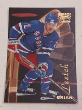 Brian Leetch New York Rangers 1996 -97 Pinnacle Zenith Card #85