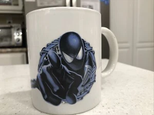 Marvel Comics Spiderman vs Venom Coffee Cup Mug 2008 Sherwood Brands - Picture 1 of 12