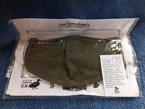 HTF Ciano Farmer Denim Co. Duck Canvas Mask NEW NIP Texas USA Union Made Work - Picture 1 of 17