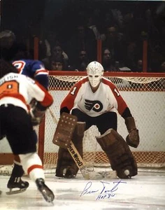 Autographed 16X20 Bernie Parent Philadelphia Flyers Photo with COA - Picture 1 of 1
