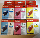 2 Sets Original Canon BCI-3 CMY Set i550 i560 i6500 i850 i860 i865 i905D i950