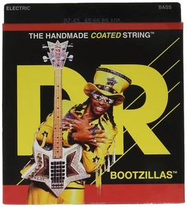 DR Bootsy Collins Bootzillas Signature BZ-45 Coated Bass Guitar Strings 45-105 - Picture 1 of 1