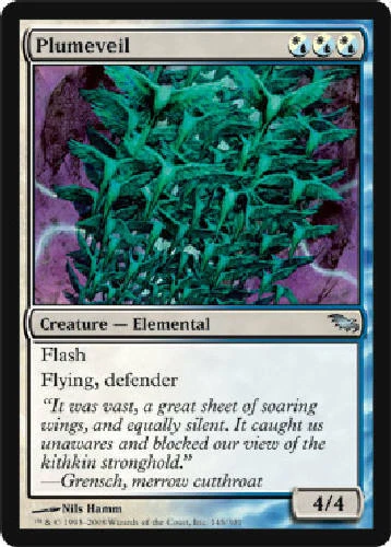 PLUMEVEIL X4 4 4X Shadowmoor MTG Magic the Gathering Cards DJMagic - Image 1 of 1