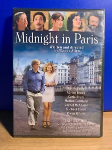 Midnight in Paris (DVD) w/Owen Wilson……widescreen …….….BRAND NEW & SEALED! - Picture 1 of 2