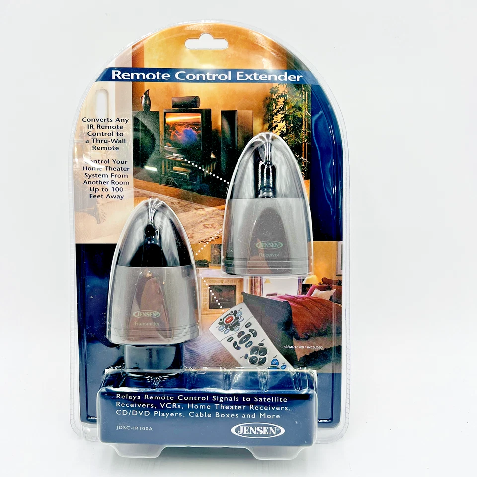 Jensen IR Remote Control Extender JDSC-IR100A Receiver Transmitter 2007 NOS - Image 1 of 4