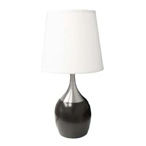 Ore International 8310ES 24 in. H Espresso-Silver Touch-On Table Lamp - Picture 1 of 1