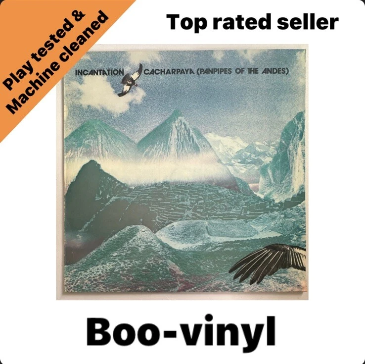Incantation - Cacharpaya (Panpipes Of The Andes) LP Vinyl Record Ex / Ex - Image 1 of 4